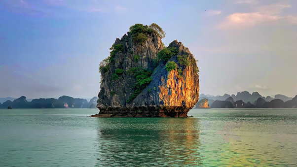 HaLong Bay - The world heritage, recognized by UNESCO in 1994 and 2000