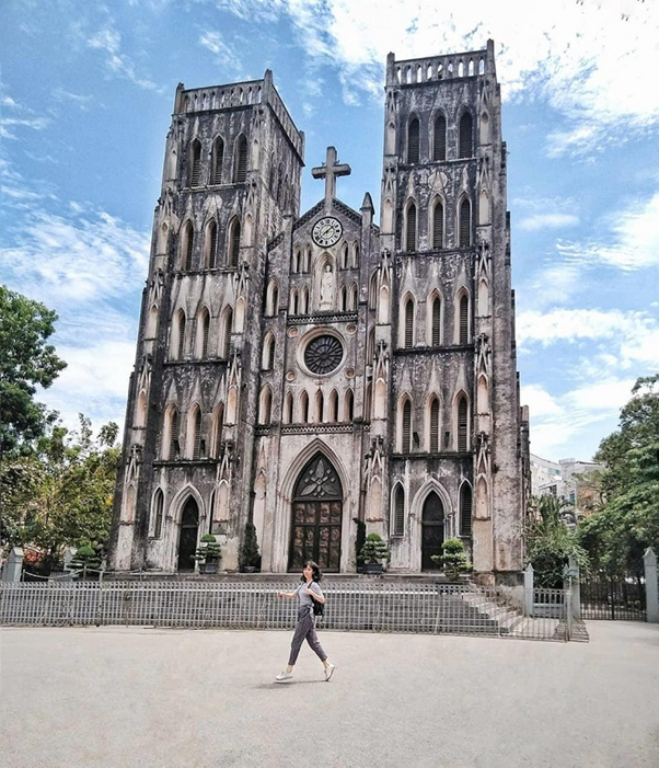The big Cathedral - the pride of Hanoi is one of the must-visit attractions in Hanoi