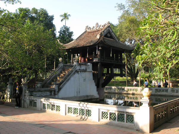 One Pillar Pagoda with unique architecture, among most favoured attractions in Hanoi
