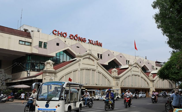 Dong Xuan Market, places to visit shopping in Hanoi
