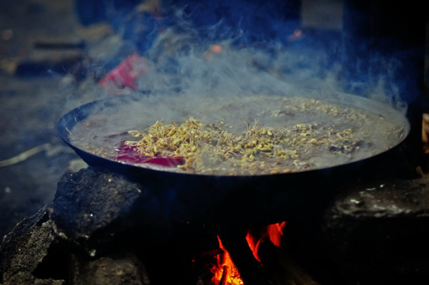 ‘Thắng cố’ is rarely lacking in upland markets