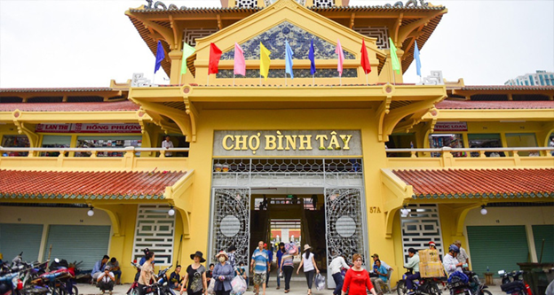 Travel to Sai Gon-Binh Tay Market (Cholon)