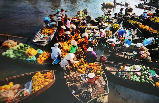 Cai Be Floating Market, Tien Giang