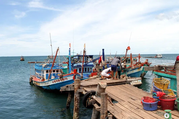 Ham Ninh fishing village