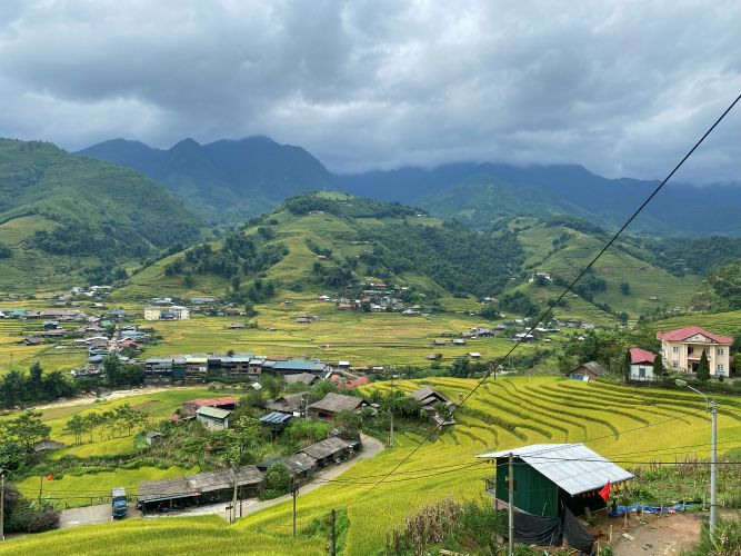 Muong Hoa from above